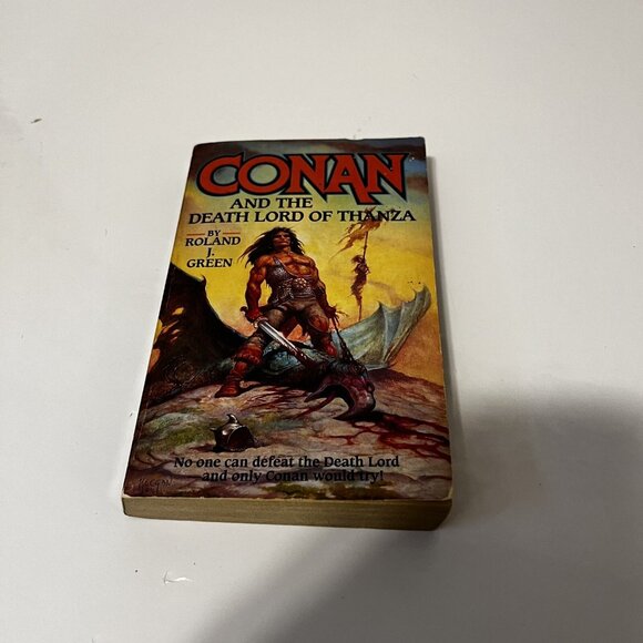Conan And The Death Lord Of Thanza 1st Edition 1997 Roland Green TOR Books GUC - Picture 1 of 9